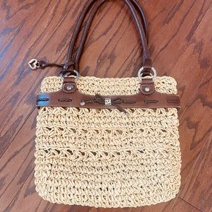 Brighton straw bag
